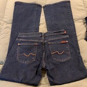 7 for all mankind Womens flairs. Size tag 29.​​​​​​​​​​​​​​​​​​​​